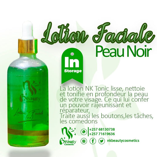 Lotion Faciale Naturelle – Tonique  & Réparatrice