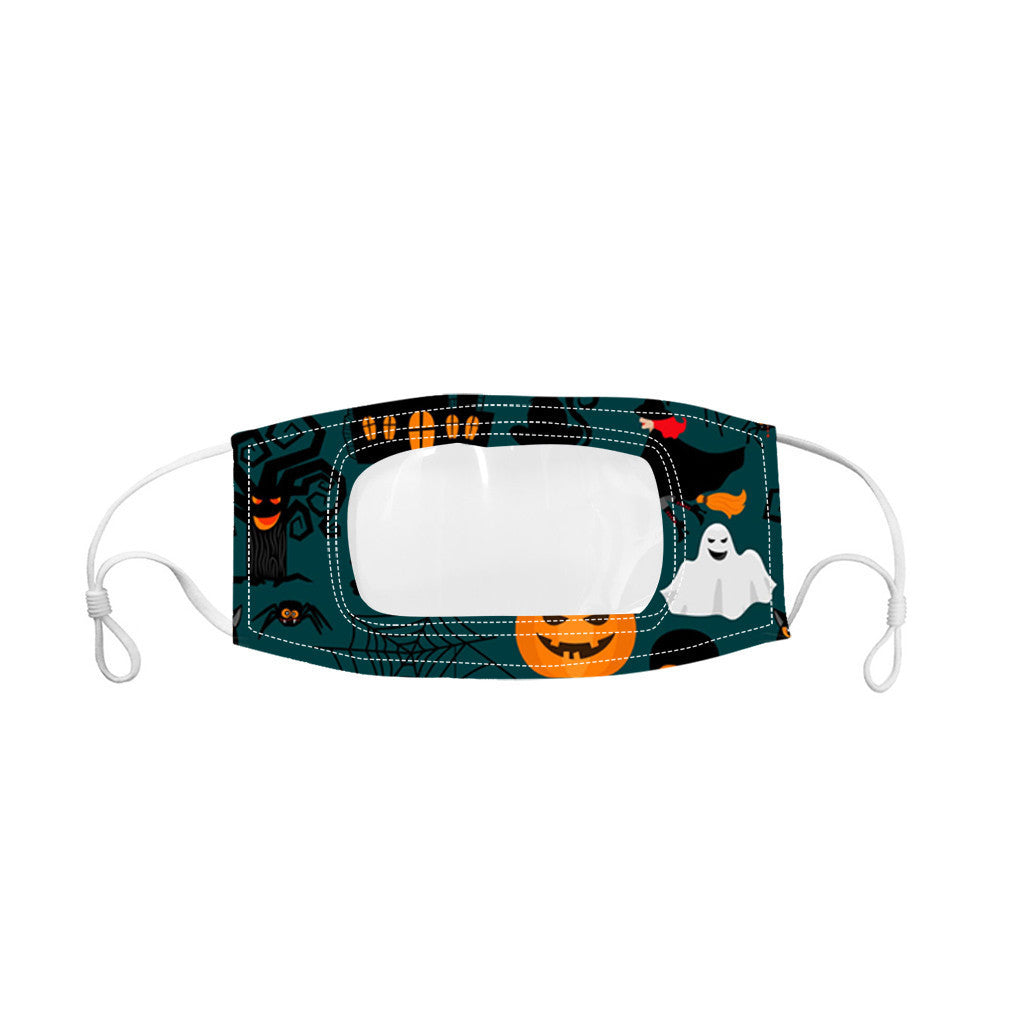Halloween transparent mask