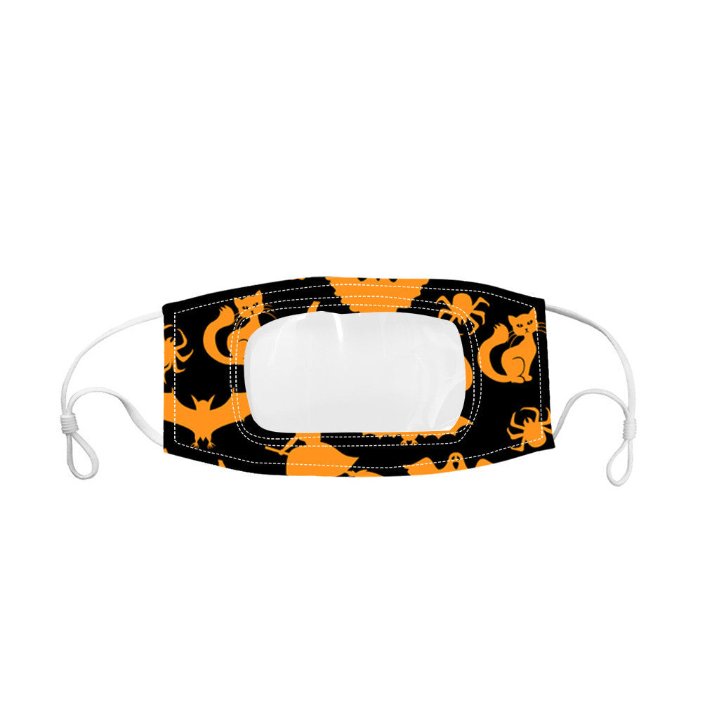Halloween transparent mask
